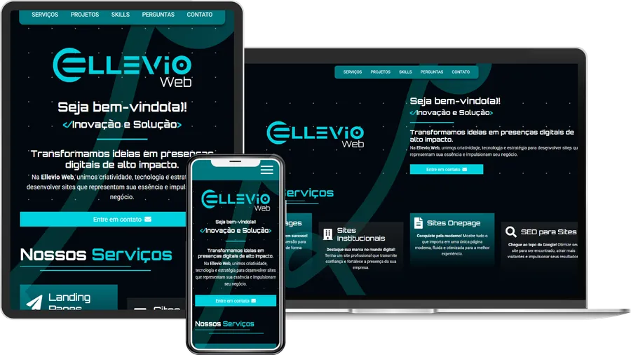 Mockup Ellevio Web